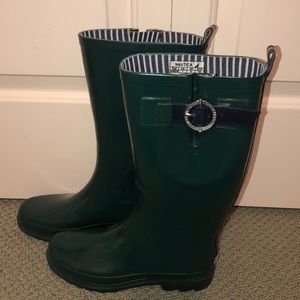 Nautical Rain Boots